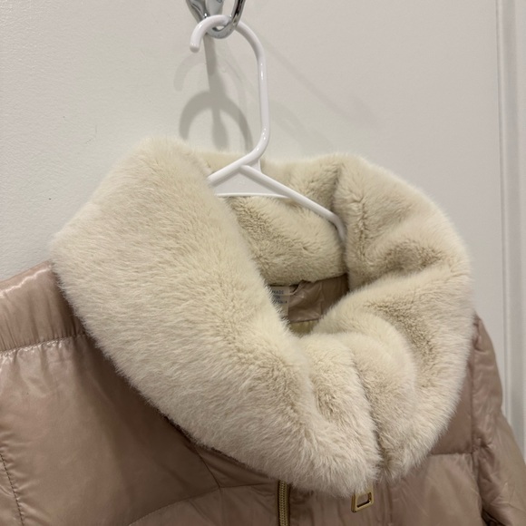 COPY - Herno Champagne Fur Puffer - Picture 7 of 14